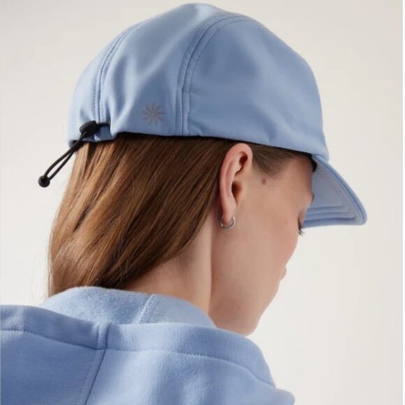 Athleta Cold Weather Train Cap/Hat In Light Blue OS main image 5